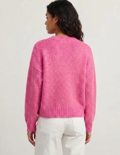 LILY FLUFFY KNIT LONG SLEEVE CARDIGAN