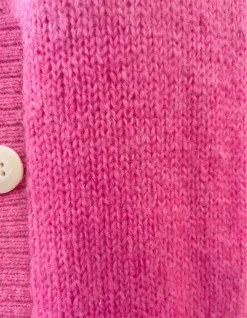 LILY FLUFFY KNIT LONG SLEEVE CARDIGAN