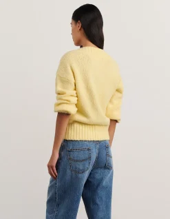LILY FLUFFY V NECK KNIT