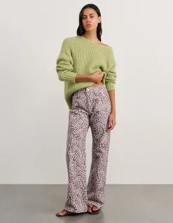 LILY SCOOP NECK LS KNIT