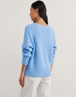 LILY SCOOP NECK LS KNIT