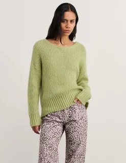 LILY SCOOP NECK LS KNIT