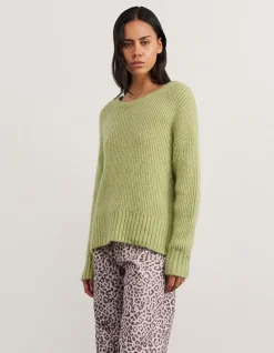 LILY SCOOP NECK LS KNIT