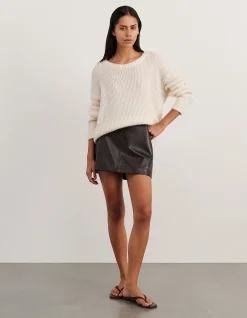 LILY SCOOP NECK LS KNIT