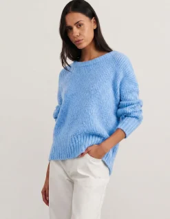 LILY SCOOP NECK LS KNIT