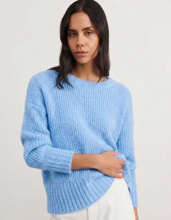 LILY SCOOP NECK LS KNIT