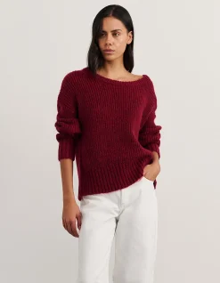 LILY SCOOP NECK LS KNIT