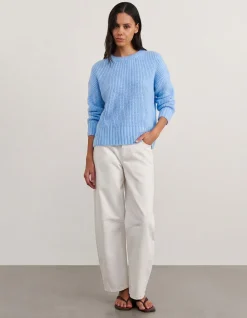 LILY SCOOP NECK LS KNIT