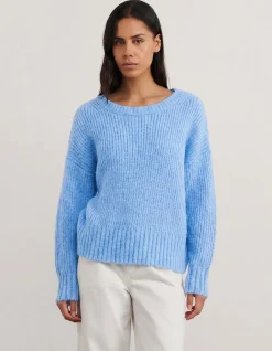LILY SCOOP NECK LS KNIT