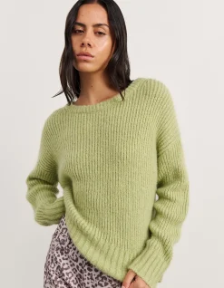 LILY SCOOP NECK LS KNIT