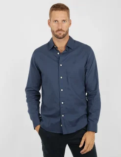 LINEN BLEND SHIRT