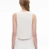 Linen Crew Knit Tank