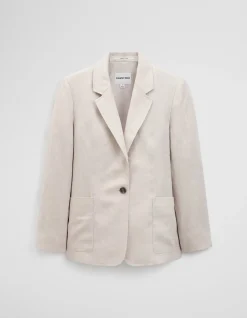 Linen Relaxed Blazer