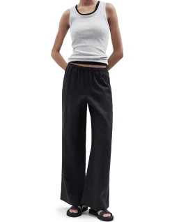 Linen Wide Leg Pant