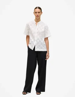 Linen Pintucked Pant