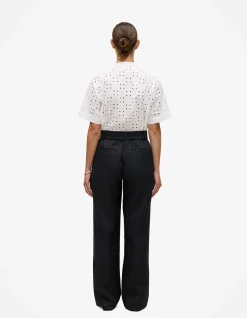 Linen Pintucked Pant
