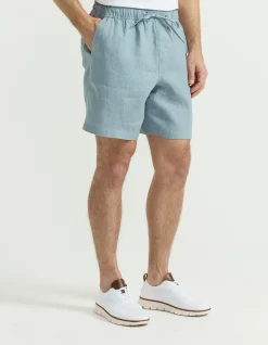 LINEN SHORTS