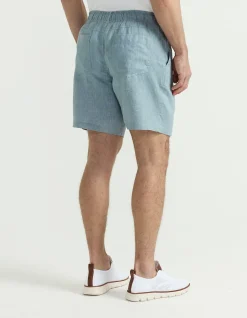 LINEN SHORTS