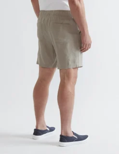 LINEN SHORTS