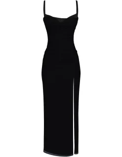 LINI MESH MAXI DRESS