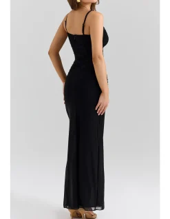 LINI MESH MAXI DRESS