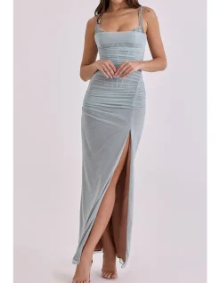 LINI'LACE MESH MAXI DRESS