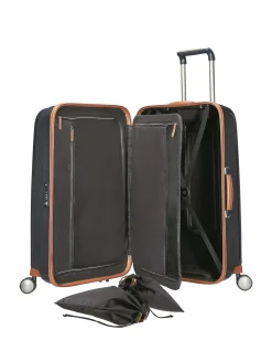 LITE-CUBE DLX SUITCASE 68CM MIDNIGHT BLUE