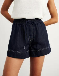 LOE DENIM PULL ON SHORT