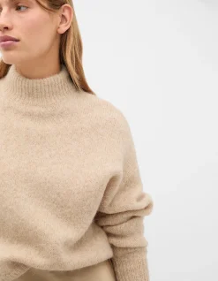 LOFTY MOCK NECK KNIT