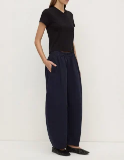 Lola Barrel Pant Navy