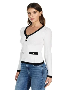 Long Sleeve Vn Laurel Sweater