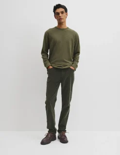 Long Sleeve Cotton Slub T-Shirt