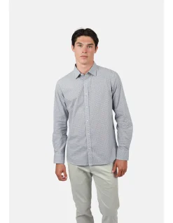 Long Sleeve FAIRBANKS Geo PEACHED Cotton Shirt