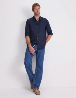LONG SLEEVE LINEN SHIRT