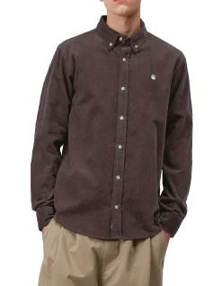 Long Sleeve Madison Fine Cord Shirt