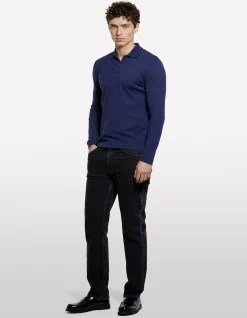 LONG SLEEVE POLO SHIRT