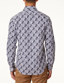 LONG SLEEVE SLIM FIT TOLENTINO PRINT SHIRT
