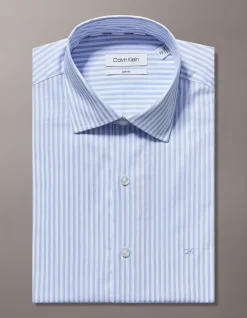 Long Sleeve Slim Stripe Shirt