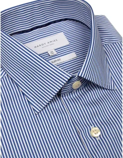 Long Sleeve Stripe Slim Fit Shirt