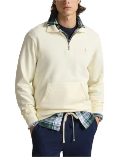Loopback Fleece Quarter-Zip Sweatshirt