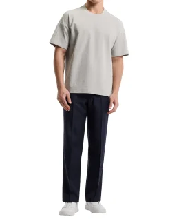 LOOSE FIT CREPE T-SHIRT