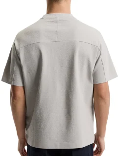 LOOSE FIT CREPE T-SHIRT