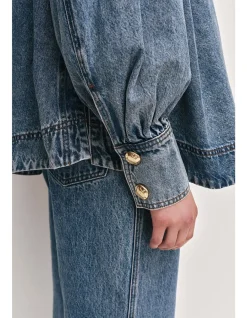 Lorraine Denim Blouse