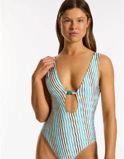 Lotus Plunge One Piece