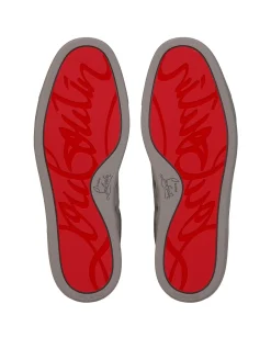 LOUIS JR SPIKES CANOPY ORLATO VEAU VELOURS GREY SNEAKERS