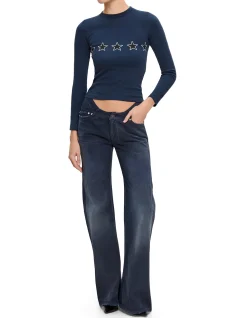 L/S FITTED TOP