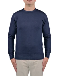 LS MERINO WOOL CREW NECK KNIT