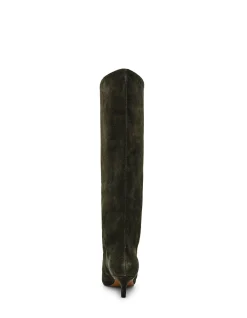 LUCA SUEDE KNEE HIGH BOOTS