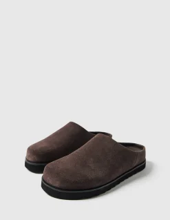 LUCA SUEDE SLIDE