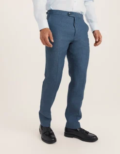 Lucian Cotton Linen Suit Pant